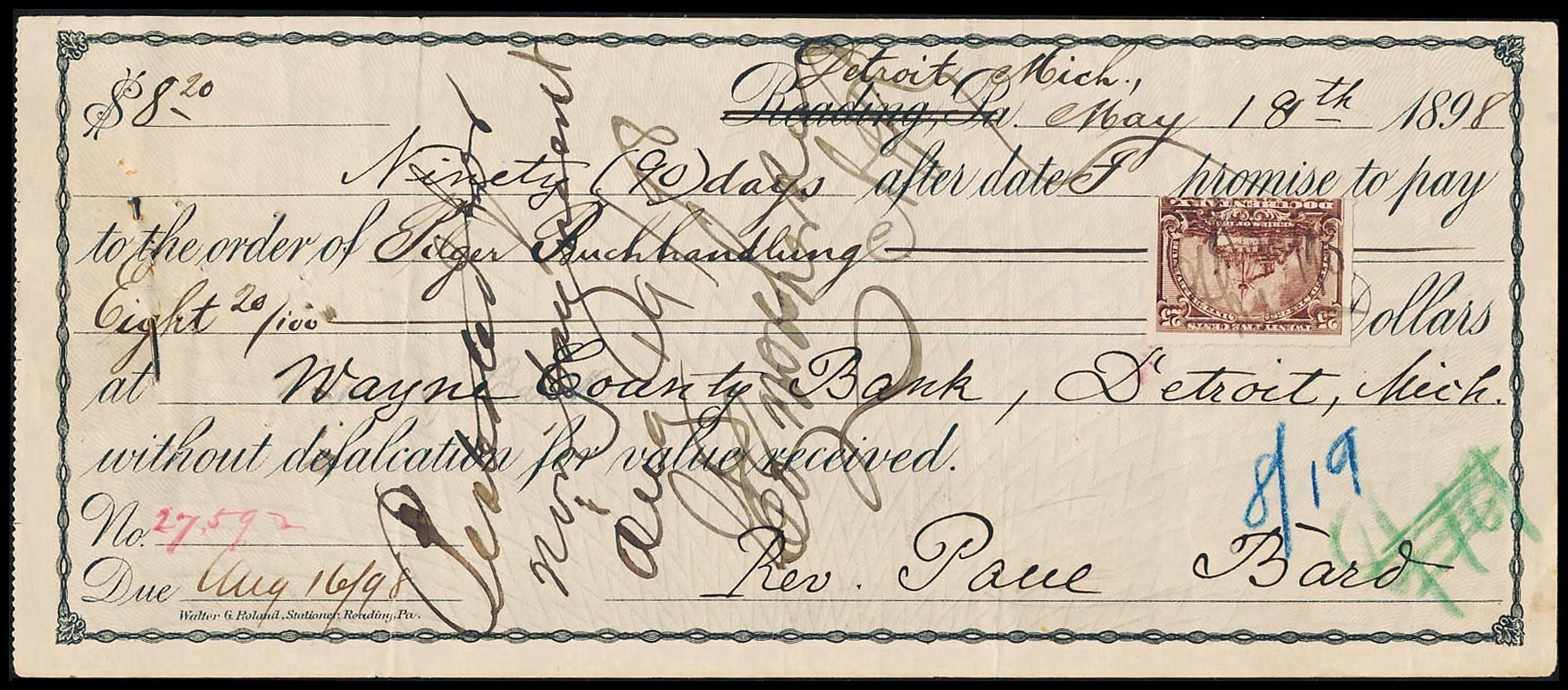 Lot 113918 - R169