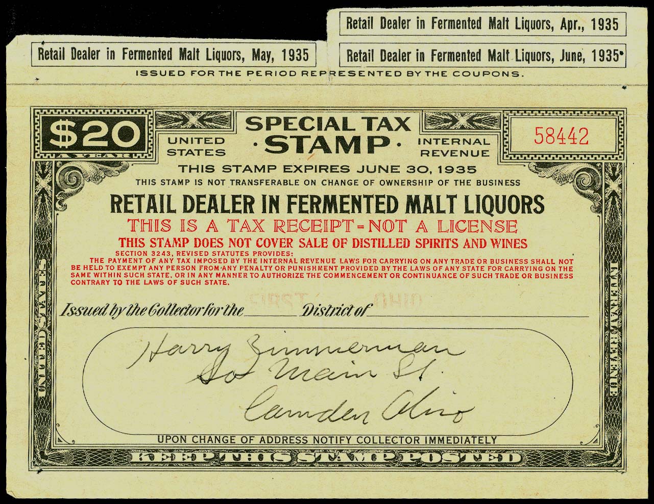 Lot 61805 - FYE 1935