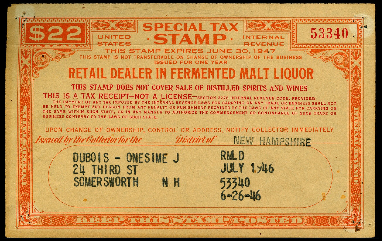 Lot 61818 - FYE 1947