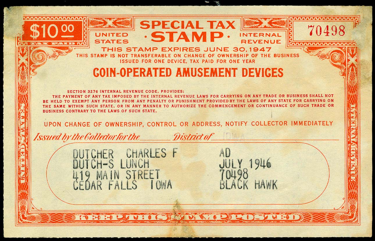 Lot 61920 - FYE 1947